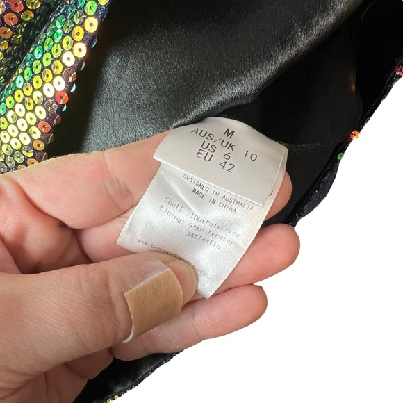 NWT Bronx & Banco Maraya Sequin Corset Mini Dress - Picture 8 of 15